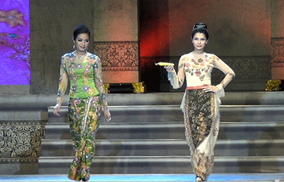 ယဉ်ကျေးခေတ်မှီ မေပန်းချီ မြန်မာ့အမျိုးသမီး ဆင်ယင်ထုံးပြပွဲနှင့် တော်ဝင်စံထား မြန်မာ့နှစ်ပါးသွား (ရုပ်/သံ)