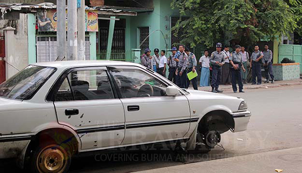မန္တလေး ပေါက်ကွဲမှုအတွက် မသင်္ကာသူများကို စတင် စစ်ဆေး