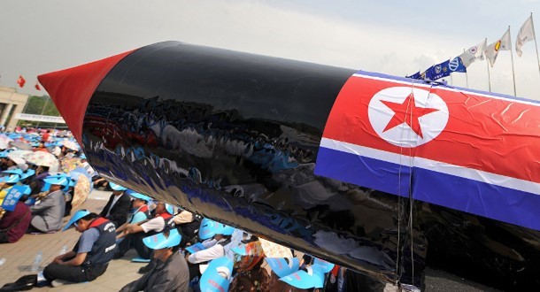 မြောက်ကိုရီးယား ဒုံးပျံကို ပစ်ချရန် အသင့်ဟု ဂျပန်ပြော