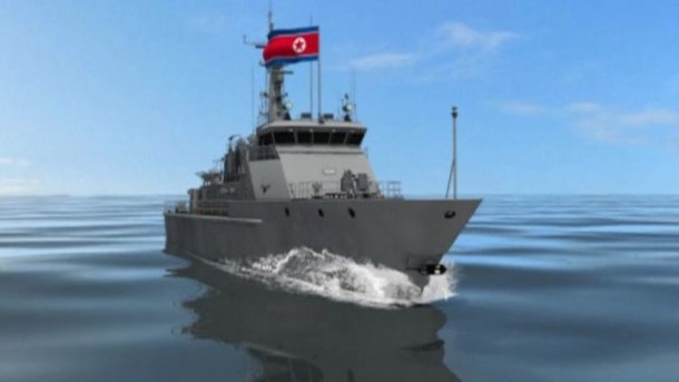 တောင်ကိုရီးယား ရေတပ်က မြောက်ကိုရီးယား ရေယာဉ်ကို သတိပေးပစ်ခတ်