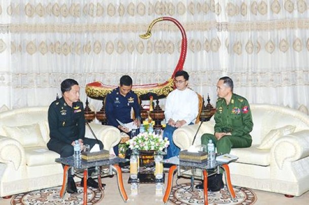 မြန်မာ-ထိုင်းတပ်မတော် ၂ရပ်အကြား tလုံခြုံရေးဆိုင်ရာ ပူးပေါင်းဆောင်ရွက်မည်