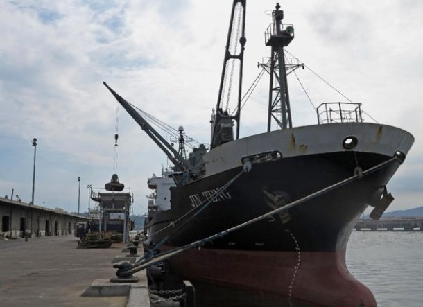 မြောက်ကိုရီးယားသင်္ဘော ဖိလစ်ပိုင်အာဏာပိုင်တို့ ဖမ်းဆီးထိန်းသိမ်း