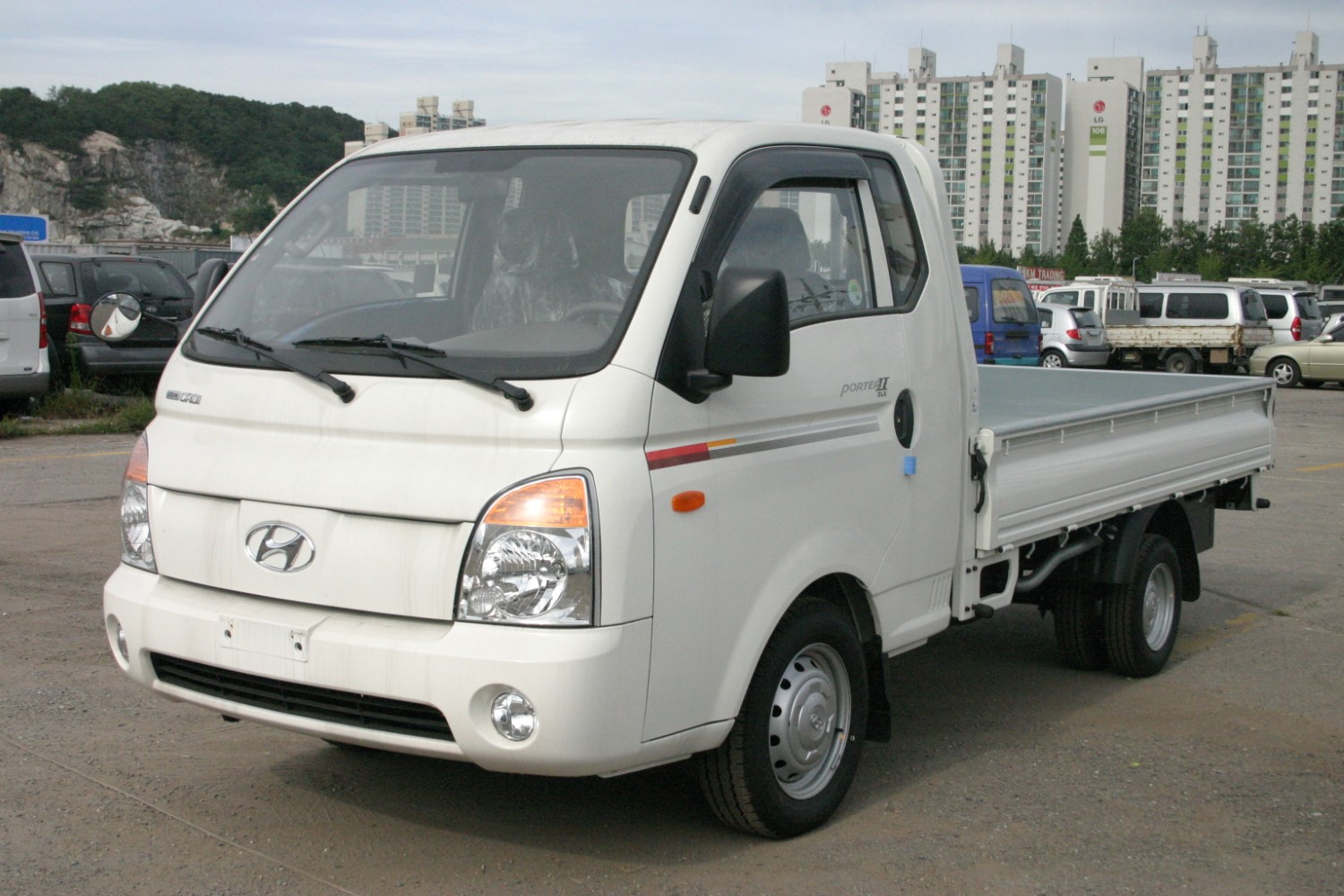 လုပ်ငန်းသုံးအတွက် တန်ကြေးနည်း Hyundai Porter II
