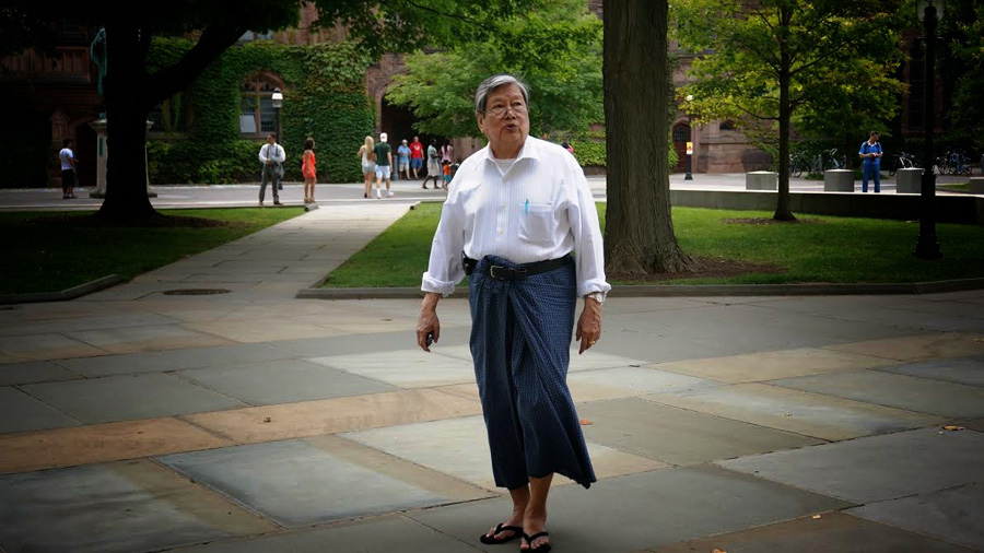 အမေရိကန်ပြည်ထောင်စုမှာ ရှိနေတဲ့ ဆရာမောင်စွမ်းရည် / မိုးမခ