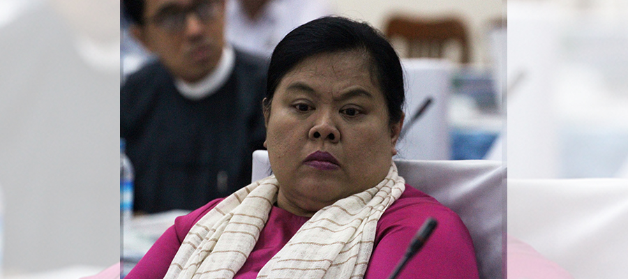 တနင်္သာရီတိုင်းဒေသကြီး ဝန်ကြီးချုပ် ဒေါ်လဲ့လဲ့မော်  / ထက်နိုင်ဇော် / ဧရာဝတီ