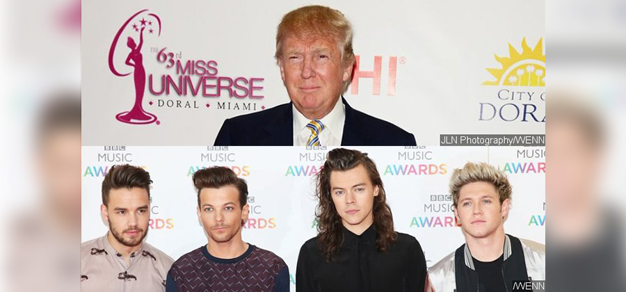 သမ္မတ Donald Trump နဲ့ One Direction အဆိုတော်အဖွဲ့