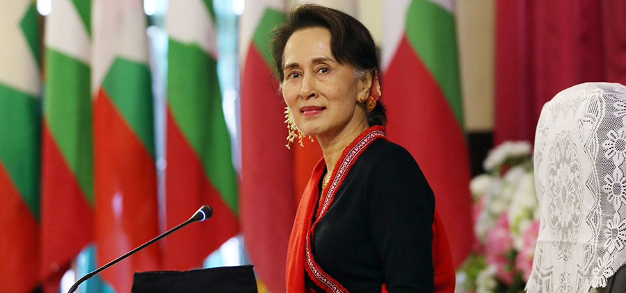 ရှမ်းပြည်နယ် ခရီးစဉ်တွင် တွေ့ရသည့် ဒေါ်အောင်ဆန်းစုကြည်  / Myanmar State Counsellor Office