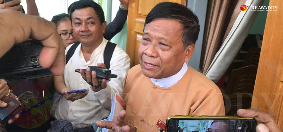 NLD ဒုဥက္ကဋ္ဌနှင့် မန္တလေးတိုင်း ဝန်ကြီးချုပ် ဒေါက်တာ ဇော်မြင့်မောင် / ထက်နိုင်ဇော် / ဧရာဝတီ