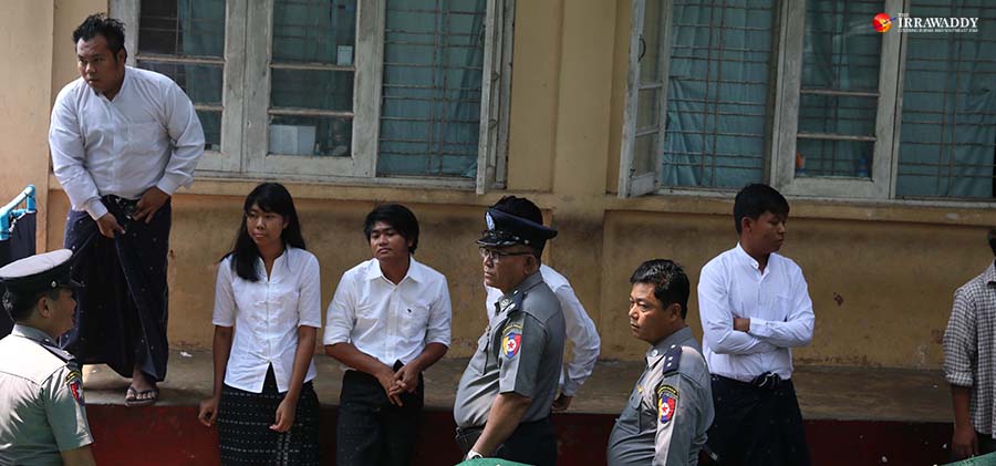 ဖမ်းဆီးချုပ်နောင်ခံရသည့် ဒေါင်းတို့မျိုးဆက် သံချပ်အဖွဲ့ဝင် ၅ ဦး / မျိုးမင်းစိုး / ဧရာဝတီ