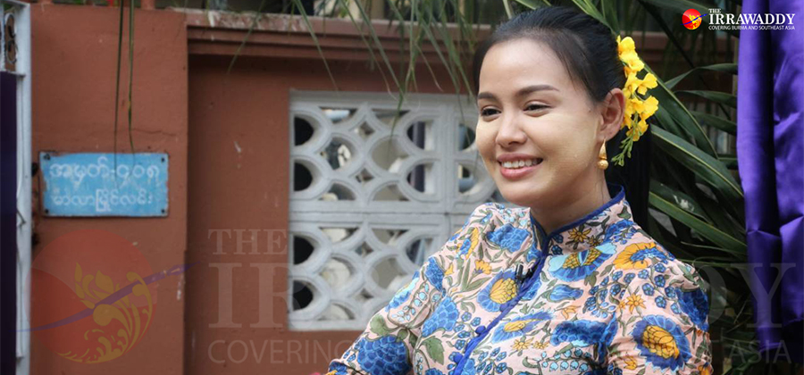 သရုပ်ဆောင် မအေးသောင်း(ခ) အေးဝတ်ရည်သောင်း  / ဧရာဝတီ