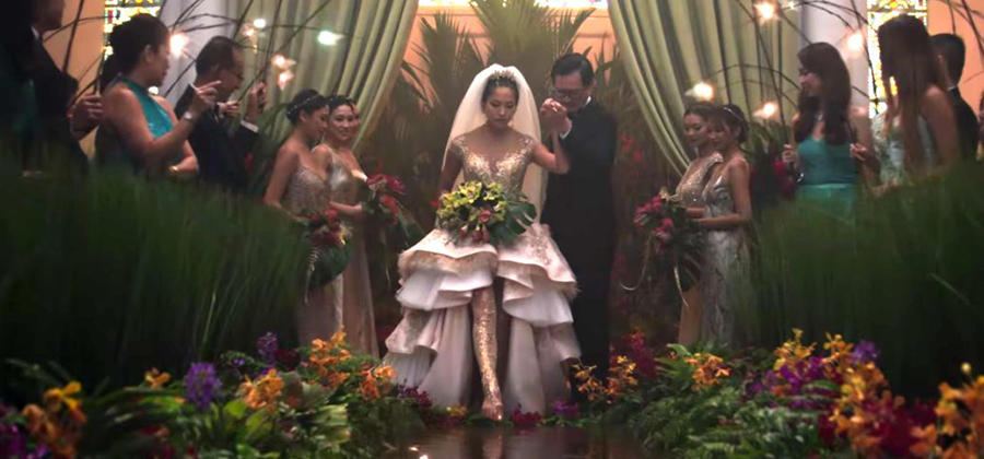 ဟောလီးဝုဒ် ဇာတ်ကား Crazy Rich Asians ၏ ဇာတ်ဝင်ခန်းတခန်း