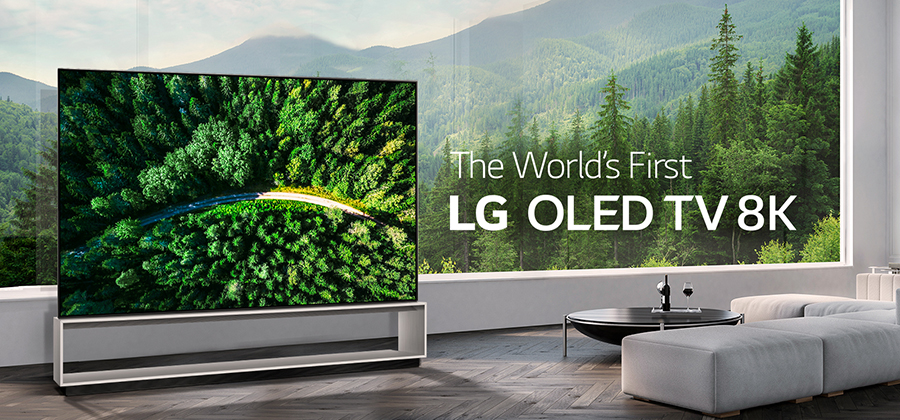  LG ရဲ့ ရုပ်ထွက်အကောင်းဆုံးဖြစ်တဲ့ 8K OLED TV