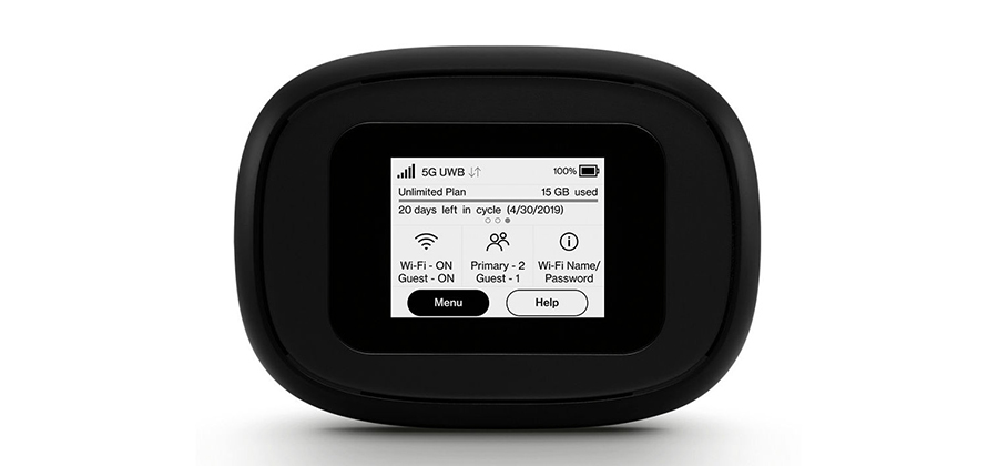 Verizon က ထုတ်တဲ့ ပထမဆုံး 5G MiFi စက်