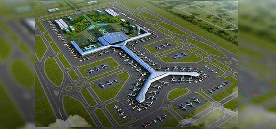 ဟံသာဝတီ လေဆိပ် စီမံကိန်း ပုံကြမ်း  / MOI