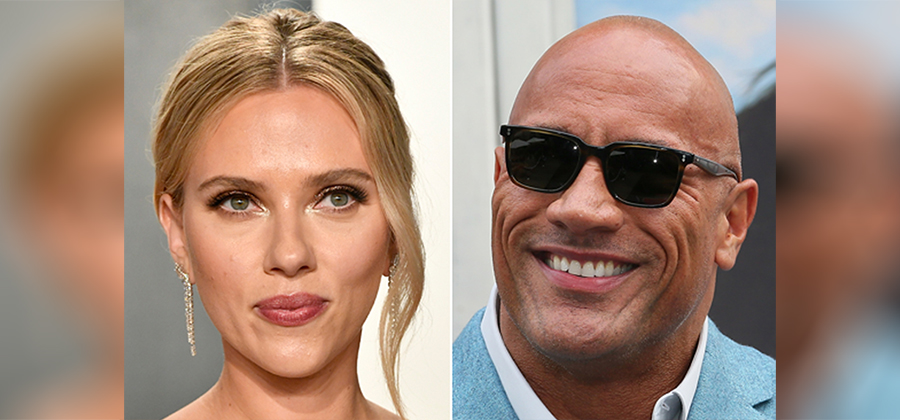 မင်းသမီး စကားလက်ဂျိုဟန်ဆန်နဲ့ မင်းသား The Rock