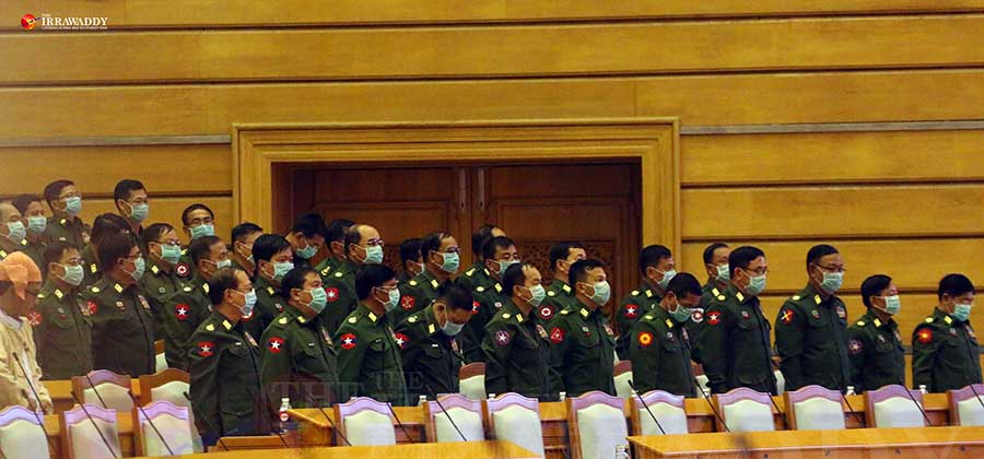 ပြည်ထောင်စုလွှတ်တော်တွင် ပြုလုပ်သည့် အခြေခံဥပဒေပြင်ဆင်ရေး နောက်ဆုံးနေ့ ဆွေးနွေးမှု မြင်ကွင်း / မျိုးမင်းစိုး / ဧရာဝတီ