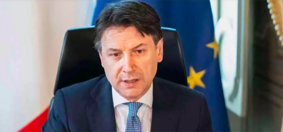 အီတလီဝန်ကြီးချုပ် Giuseppe Conte