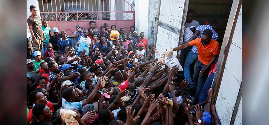 ဟေတီနိုင်ငံရှိ ပြည်သူများ