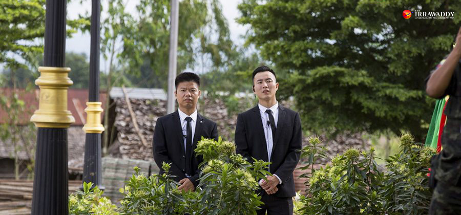 BGF ၉ နှစ်ပြည့် နှစ်ပတ်လည်ပွဲတွင်တွေ့ရသည့် တရုတ်နိုင်ငံသားတချို့  /  ထက်ဝေ  / ဧရာဝတီ