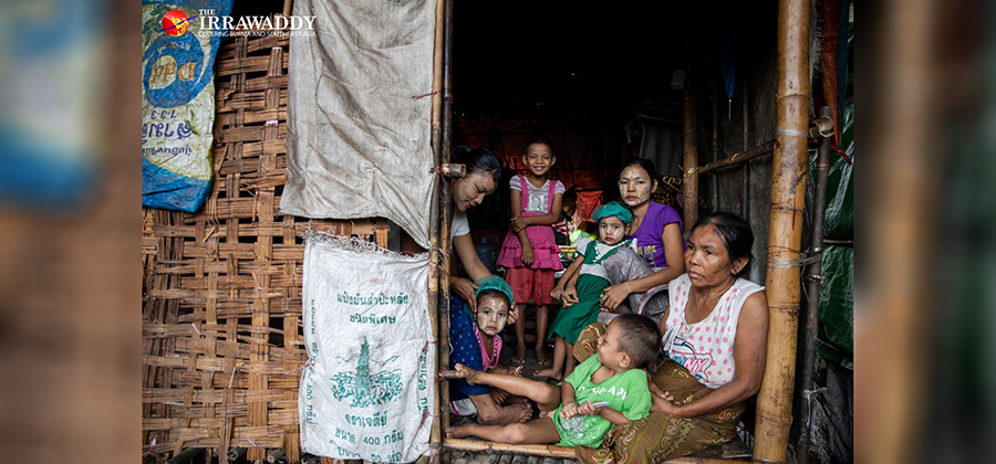 အောက်တိုဘာ ၁၂ ရက်နေ့က တွေ့ရသည့် လှိုင်သာယာမှ ကျူးကျော်နေထိုင်သူများ/အောင်ကျော်ထက်/ဧရာဝတီ