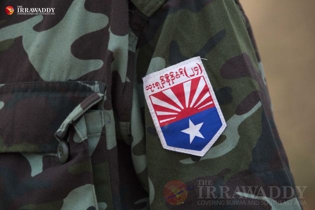 ကရင့်တော်လှန်ရေး နှစ် ၇၀ ပြည့်ပွဲတွင် တွေ့ရသည့် KNLA စစ်သားတဦး  /  ထက်ဝေ / ဧရာဝတီ