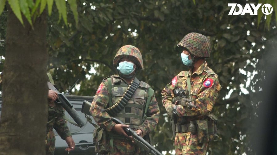 မန္တလေး ပစ်ခတ်မှုတွင် အမှတ် ၃၃ ခြေမြန်တပ်မ တံဆိပ်တပ် စစ်သည်များ ပါဝင်နေကြောင်း တွေ့ရသည်/ 7Day TV