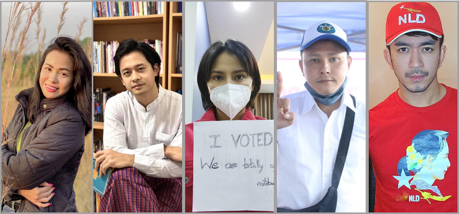 အာဏာရှင်စနစ်ကို ဆန့်ကျင်တဲ့ အနုပညာရှင်များ