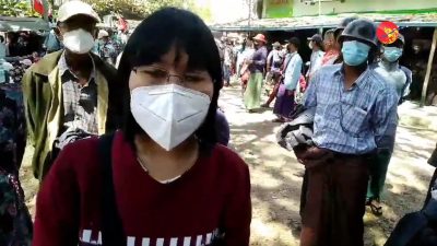 “ကျမအမျိုးသားက ဆေးကုနေတုန်း အတင်းဖမ်းပြီးဆွဲခေါ်သွားတာ” (ရုပ်/သံ)