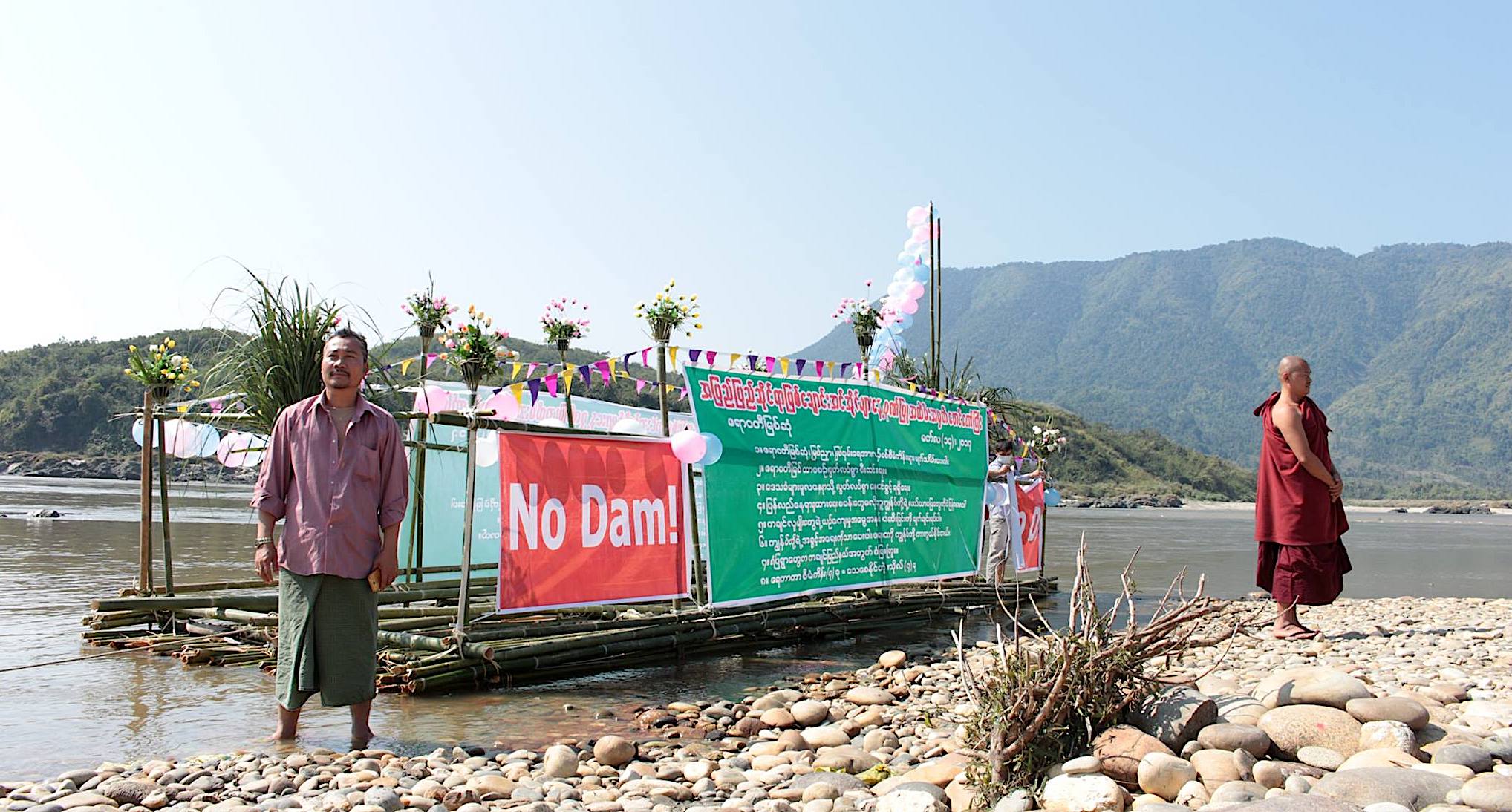 ၂၀၁၄ ခုနှစ်က မြစ်ဆုံတွင် ပြုလုပ်ခဲ့သည့် အပြည်ပြည်ဆိုင်ရာ မြစ်ချောင်းများနေ့ လှုပ်ရှားမှု  / KDNG