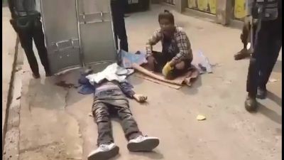 သေဆုံးသူမှာ ၎င်းတို့လက်ချက် မဟုတ်ကြောင်း ရဲနှင့် စစ်တပ်က ဖိအားပေးဖြေခိုင်းနေသည့် ရုပ်သံမှတ်တမ်း