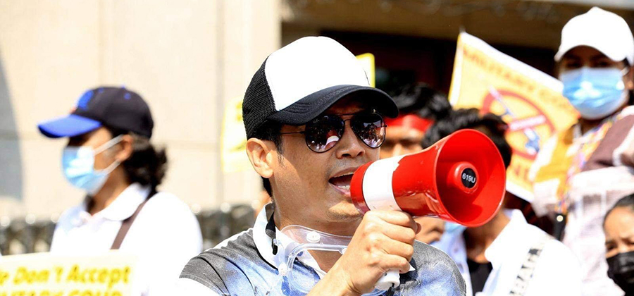 သရုပ်ဆောင် ညီနန္ဒ / Nyi Nanda's Facebook