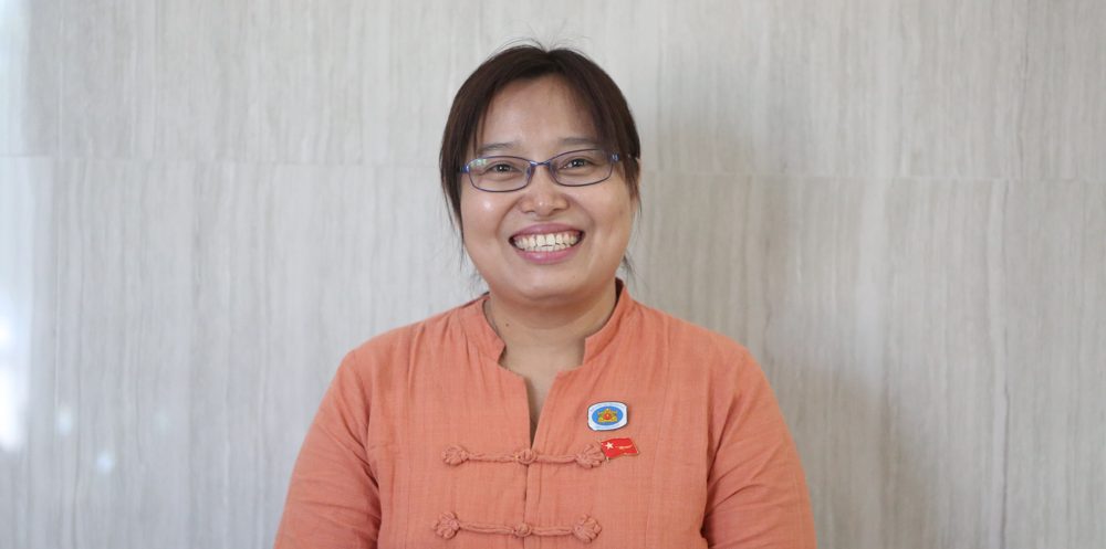 အမျိုးသား ညီညွတ်ရေး အစိုးရ(NUG)၏ နိုင်ငံခြားရေး ဝန်ကြီး ဒေါ်ဇင်မာအောင်  / ဧရာဝတီ