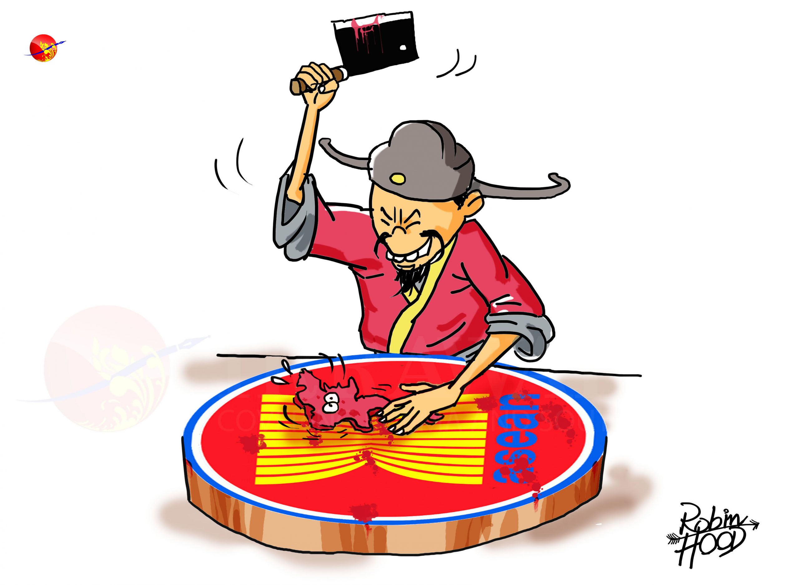 ခုတ်မယ် ထစ်မယ် ပါးပါးလှီးမယ်