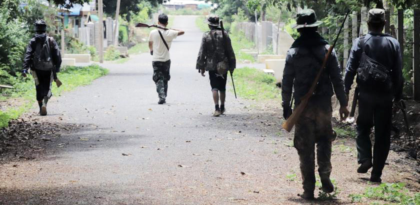 ဒီမောဆို ပြည်သူ့ကာကွယ်ရေး တပ်ဖွဲ့များနှင့် စစ်ကောင်စီတပ်များ မေလအတွင်းက အကြီးအကျယ် တိုက်ခိုက်ခဲ့ကြသည်