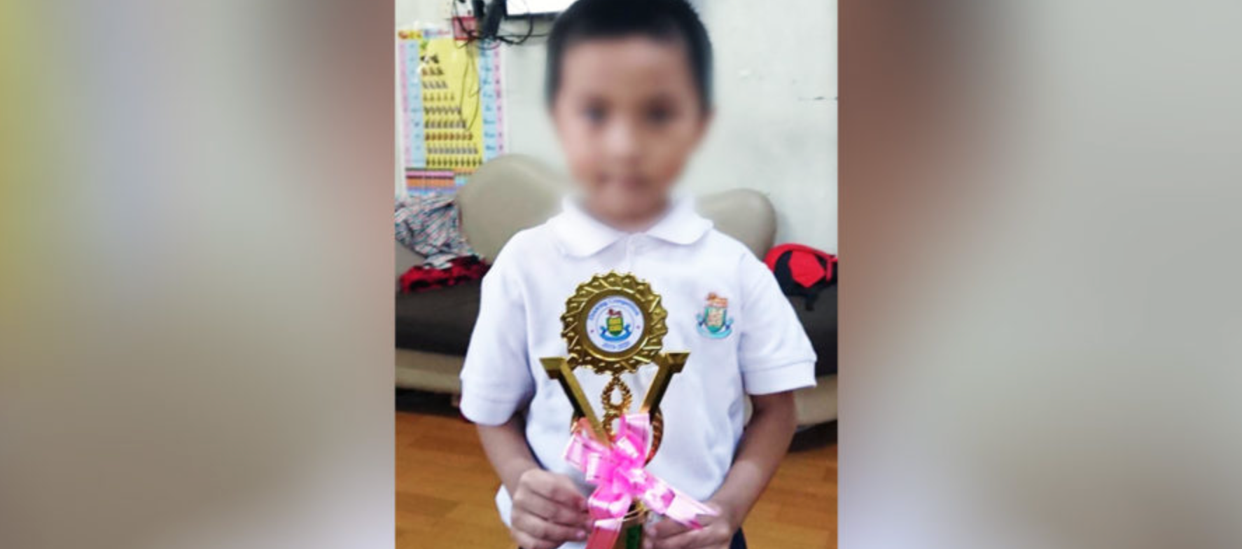 ဖမ်းဆီးခံထားရသော အသက် ၇ နှစ်အရွယ် မောင်အောင်သုခမိန်လင်း