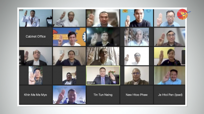 အိမ်စောင့် အစိုးရဖွဲ့လိုက်တာ အာဏာသိမ်းတာ မအောင်မြင်ဘူးဆိုတာကို ပြတာပဲ (ရုပ်/သံ)