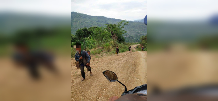 မင်းတပ်ဒေသအတွင်း တွေ့ရသည့် စစ်ရှောင် တချို့  / CJ