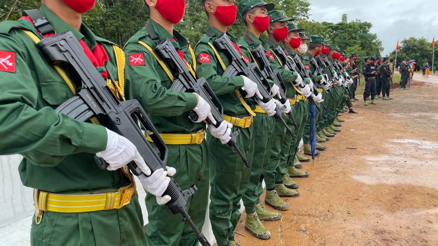 စစ်ရေးပြပွဲတွင် တွေ့ရသည့် ရှမ်းပြည်တိုးတက်ရေးပါတီ (SSPP/SSA)တပ်များ / SSPP/SSA Info