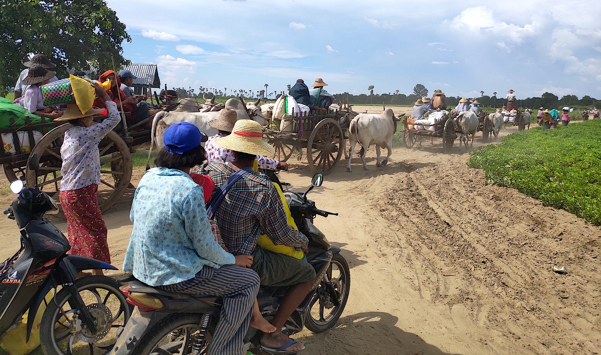 ဒီပဲယင်းတွင် စစ်ကောင်စီ လေကြောင်းပစ်ခတ်မှုကြောင့် ဒေသခံများ ထွက်ပြေးနေရ  / ဒီပဲယင်းမြို့နယ်စစ်ရှောင်ထောက်ပံ့ရေး