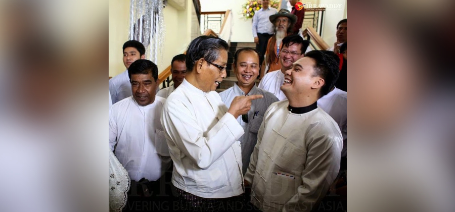 NLD ပါတီ နာယက ကာကွယ်ရေး ဦးစီးချုပ်ဟောင်း သူရဦးတင်ဦးနှင့် ကိုဖြိုးဇေယျာသော် / ဧရာဝတီ