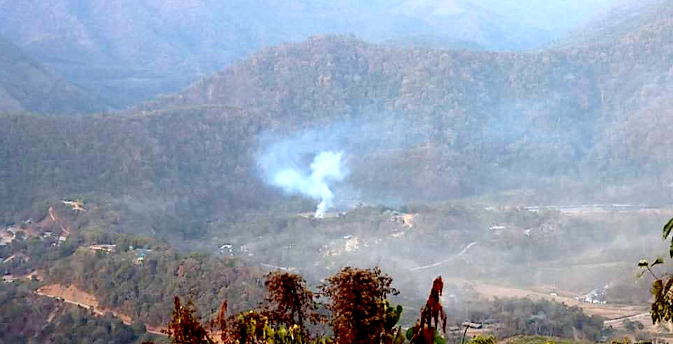 CNF ဆေးရုံအဆောက်အအုံ ဗုံးကြဲတိုက်ခိုက်ခံရစဉ် / CJ