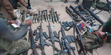 ဖယ်ခုံမြို့နယ်တွင် ဖြစ်ပွားသည့် တိုက်ပွဲအတွင်း သိမ်းဆည်းရမိသည့် စစ်ကောင်စီ၏ လက်နက်ခဲယမ်းများ / ဖယ်ခုံ PDF