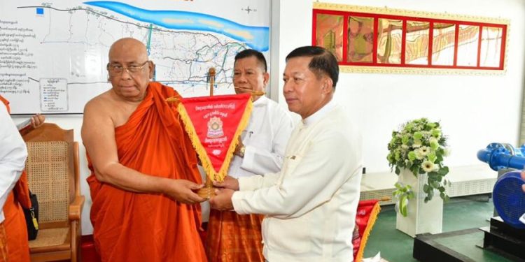 စစ်အာဏာသိမ်းပြီး တလခန့်အကြာ ၂၀၂၁ ခုနှစ်၊ မတ်လက သီတဂူဆရာတော်နှင့် စစ်ကောင်စီခေါင်းဆောင် ဗိုလ်ချုပ်မှူးကြီး မင်းအောင်လှိုင်