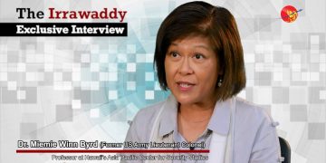 ဒေါက်တာ မီမီဝင်းဘတ်သည် အမေရိကန်ပြည်ထောင်စု၊ ဟာဝိုင်အီရှိ Daniel K. Inouye Asia Pacific Center for Security Studies (APCSS) မှ ပါမောက္ခ ဖြစ်ပြီး အမေရိကန်စစ်တပ်တွင် ဒုဗိုလ်မှူးကြီးရာထူးဖြင့် တာဝန်ထမ်းဆောင်ခဲ့သူ ဖြစ်သည်