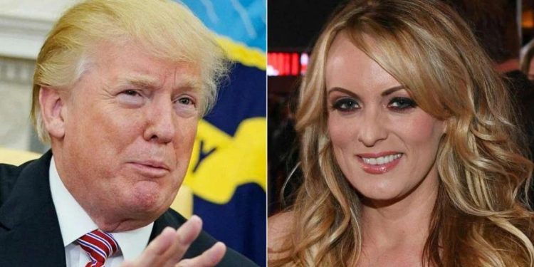 ဒေါ်နယ် ထရမ့်နှင့် စတော်မီ ဒန်နီရယ် / AFP