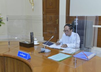 စစ်ကောင်စီ၏ အသုံးချခံ ရုပ်သေးသမ္မတ ဦးမြင့်ဆွေ