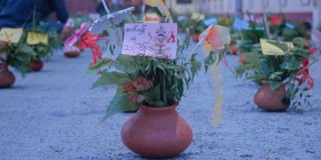 ၂၀၂၁ ခုနှစ် သင်္ကြန်ကာလ တွေ့ရသော အတာအိုးသပိတ်