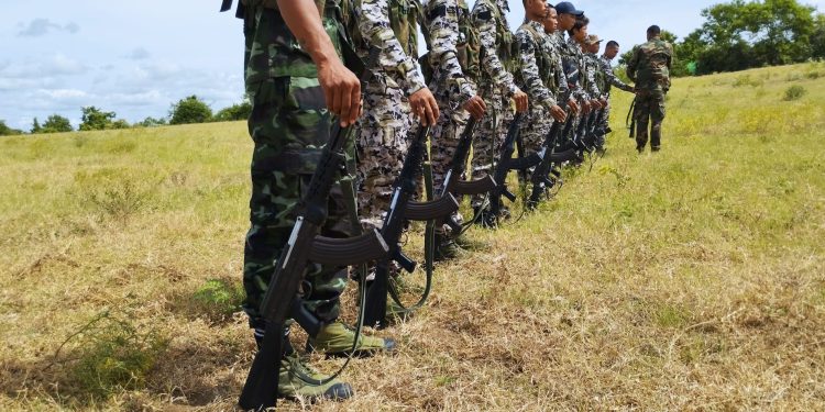 ရွှေဘိုခရိုင် PDF နှင့် ကျေးရွာ ပကဖ အကြား သိမ်းဆည်း လက်နက်ပိုင်ဆိုင်မှု အငြင်းပွား