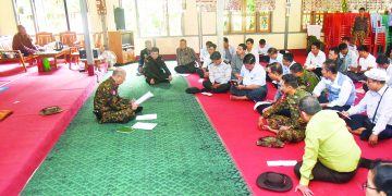 နေပြည်တော်တွင် စစ်ကောင်စီ စည်းရုံးရေးဆင်း