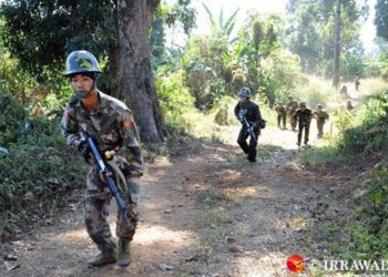 စစ်ကောင်စီနှင့် KIA တို့ အပြန်အလှန်စစ်ဆင်နေသည့် ကချင်စစ်မျက်နှာ